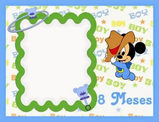 Mickey Bebé: Album de Fotos para Imprimir Gratis. | Ideas y ... Mickey Bebé: Album de Fotos para Imprimir Gratis. | Ideas y ...