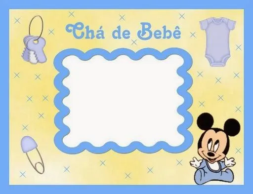 Mickey Bebé: Album de Fotos para Imprimir Gratis. | Ideas y ...