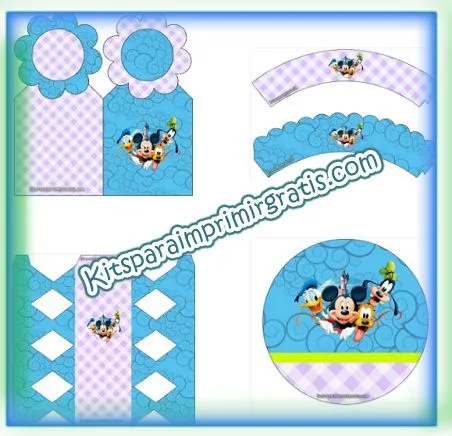 Mickey | Kits para imprimir gratis