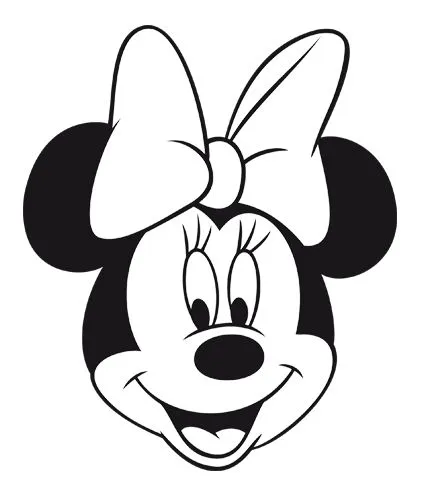 mickey y minnie para colorear caras - Buscar con Google | lo bello ...