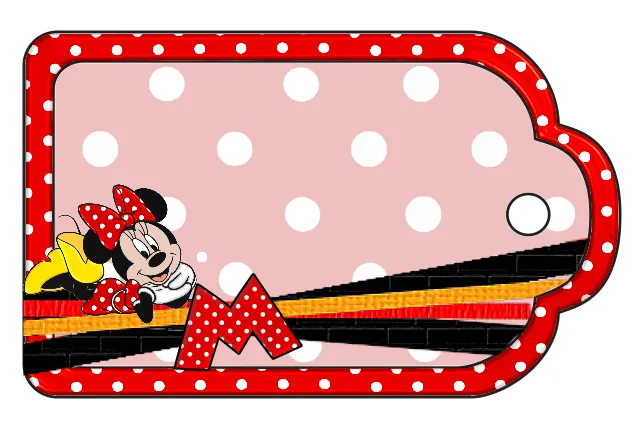 Mickey y Minnie: Etiquetas para Regalos, para Imprimir Gratis ...