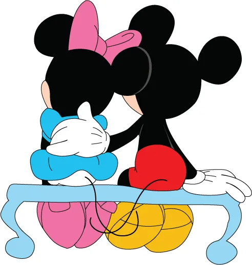 Mickey and Minnie Love by ~P-Sparkle on deviantART