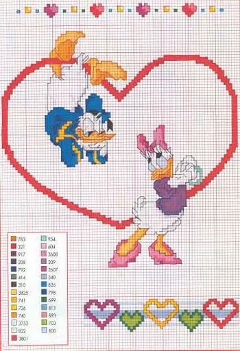 Compartiendo con mis amigas ♥: ♥ Pato Donald y Daisy Compartiendo con mis amigas ♥: ♥ Pato Donald y Daisy