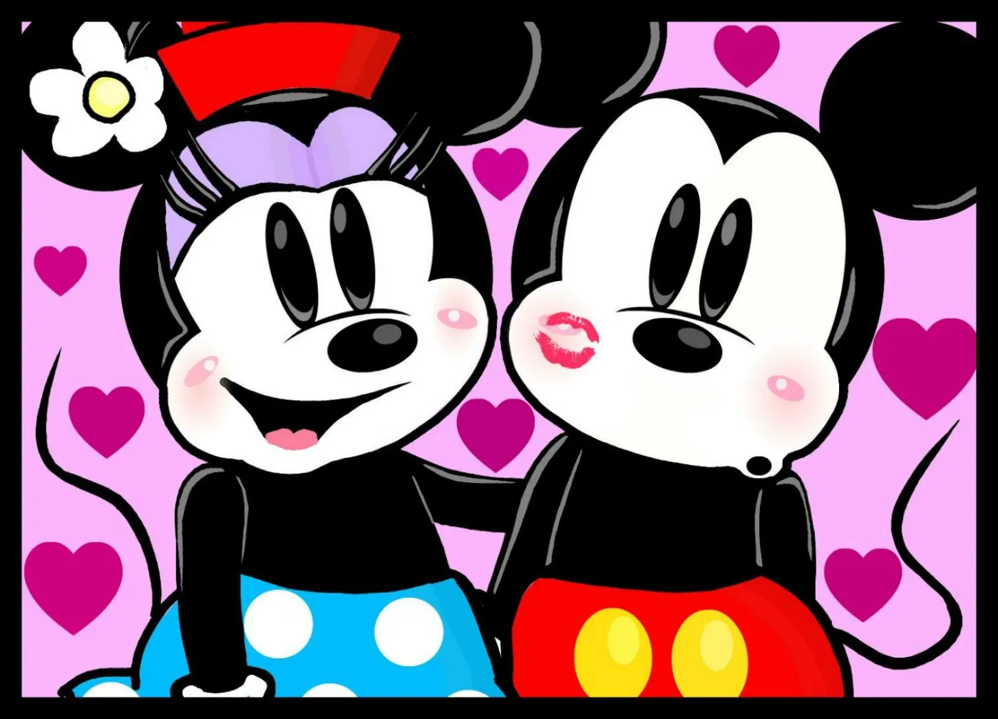 Minnie y Mickey by danysilva13 on DeviantArt