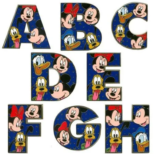 Abecedario Mickey - Imagui | Costuras | Pinterest