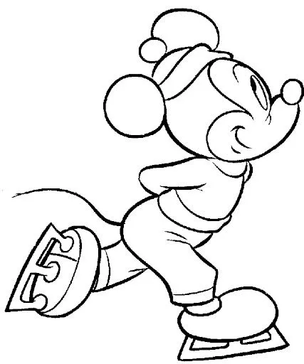 mickey mouse antiguo a color