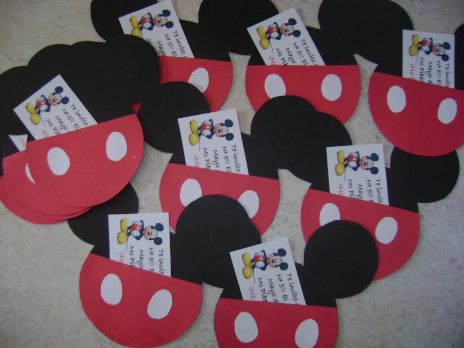 las fiestas temáticas de malen: MIKEY MOUSE: invitaciones las fiestas temáticas de malen: MIKEY MOUSE: invitaciones