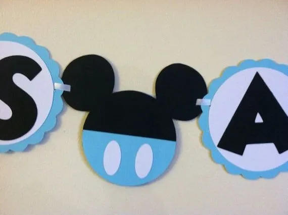 Mickey Mouse Baby shower banner Its a boy Baby by NiuDesigns Mickey Mouse Baby shower banner Its a boy Baby by NiuDesigns
