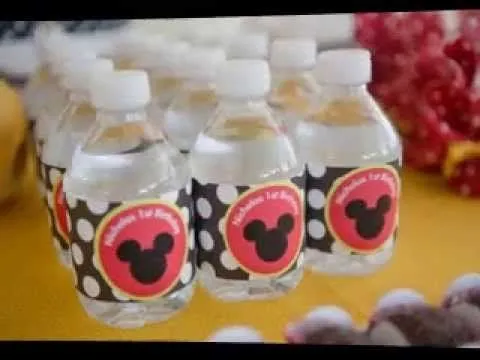Mickey mouse baby shower ideas - YouTube