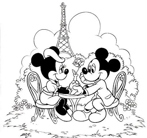 Mickey Mouse de bebé para colorear - Imagui