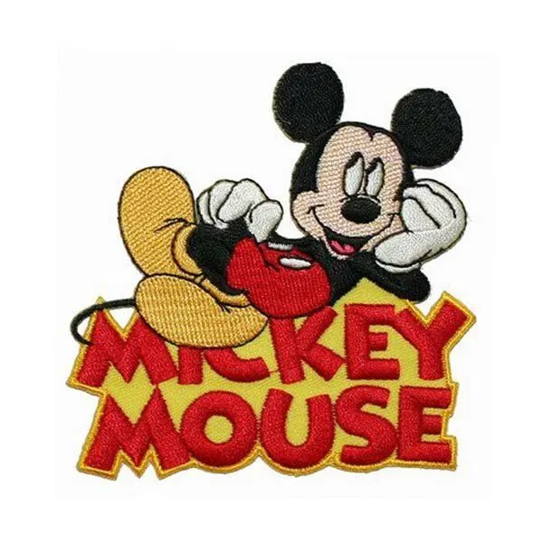 Mickey Mouse Bordado Apliques - Compra lotes baratos de Mickey ...
