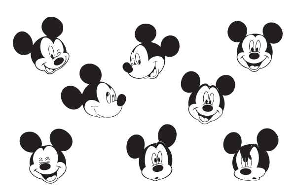 Caras de Mickey Mouse en imágenes - Imagui
