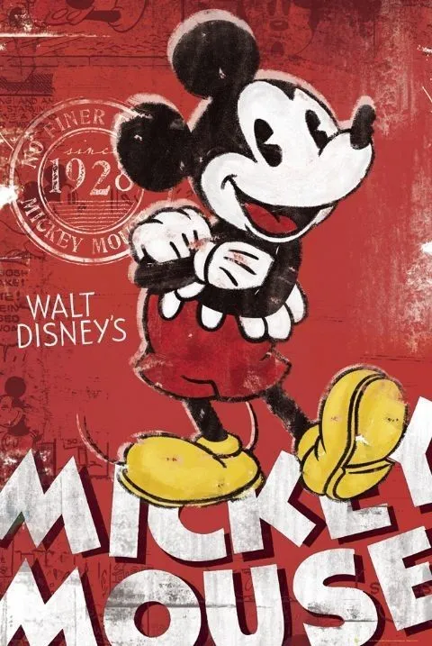 Cartel de Mickey Mouse - Imagui