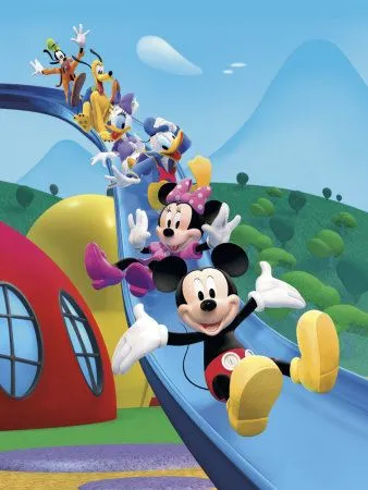 Mickey Mouse Clubhouse Friends Equals Fun Art Print