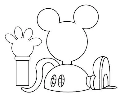 La casa de Mickey Mouse para colorear e imprimir - Imagui La casa de Mickey Mouse para colorear e imprimir - Imagui