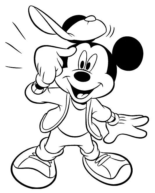 Mickey Mouse - Coloring Pages | Wallpapers | Photos HQ | For Kids