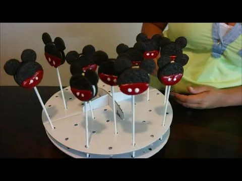 Cómo Hacer Mickey Mouse Cookie Pops / Paletas de Mickey Mouse ... Cómo Hacer Mickey Mouse Cookie Pops / Paletas de Mickey Mouse ...
