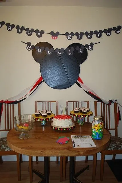 Mickey Mouse - Decoración de Fiestas Infantiles : Fiestas y todo ...