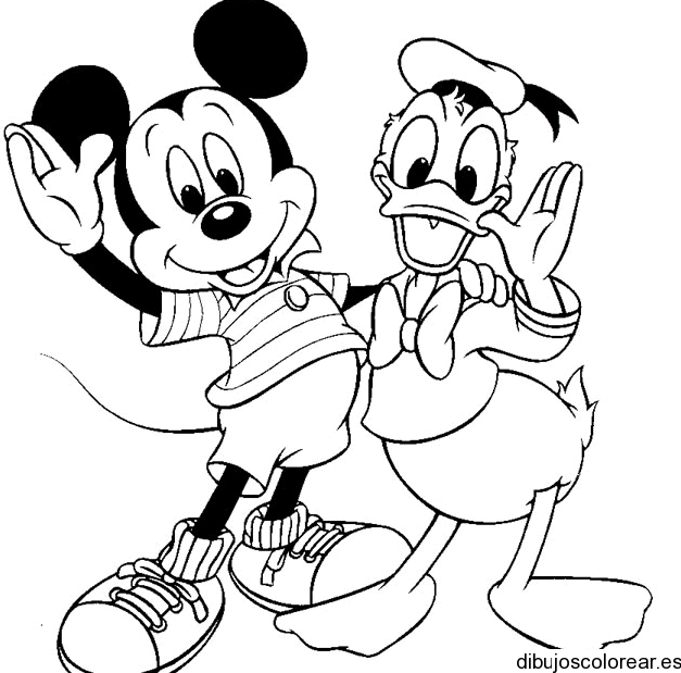 Mickey Mouse | Dibujos para Colorear