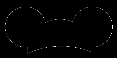 Mickey Mouse Ears Template Printable - Cliparts.co