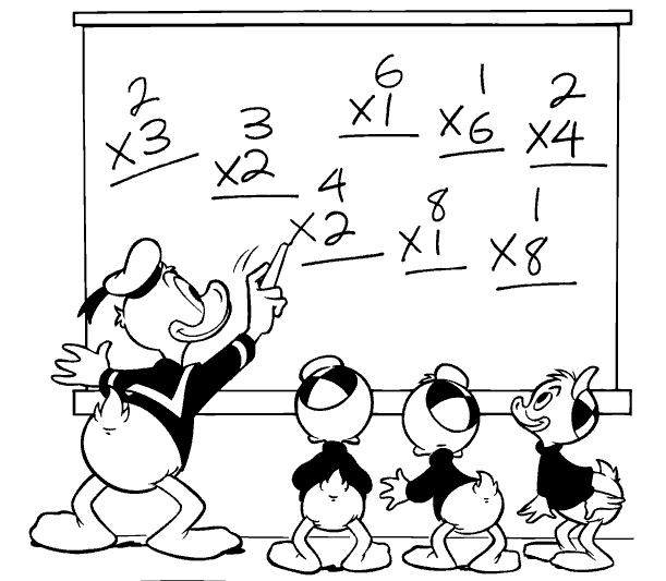 Mickey Mouse estudiando DE BEBES - Imagui