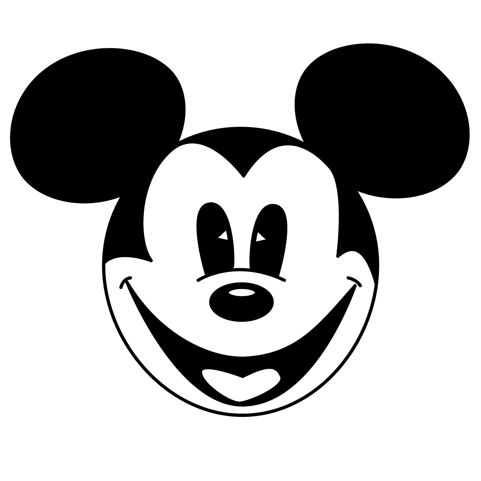 Mickey Mouse Face Clip Art | Clipart Panda - Free Clipart Images