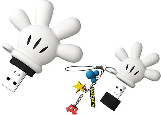 Mickey Mouse Glove USB Flash Drive | GeekAlerts Mickey Mouse Glove USB Flash Drive | GeekAlerts