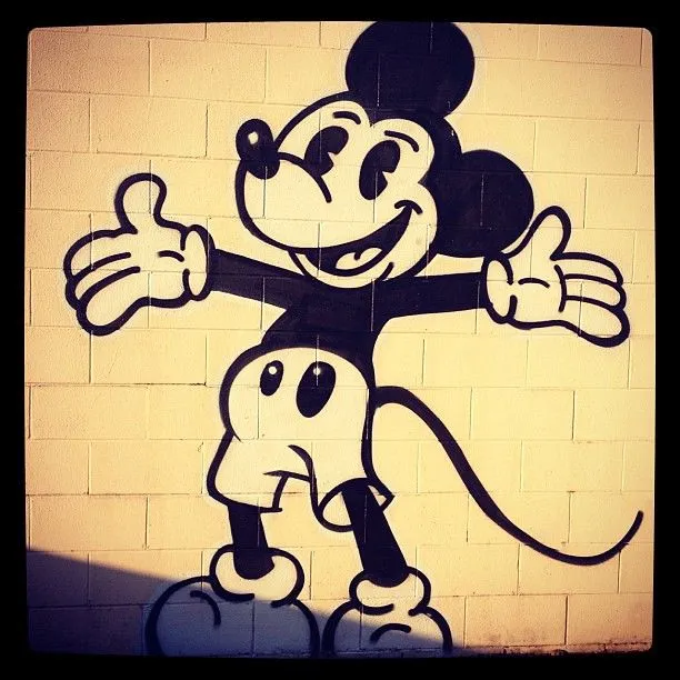 Mickey Mouse graffiti | Flickr - Photo Sharing!