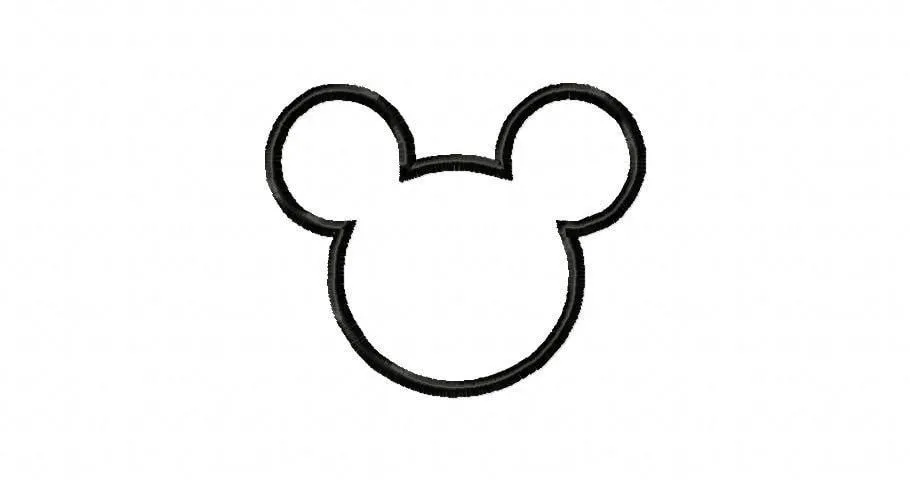 Mickey Mouse Head Outline | Tattoo Design Bild Mickey Mouse Head Outline | Tattoo Design Bild