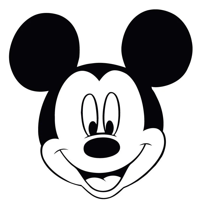 Mickey Mouse Head Template Free - ClipArt Best