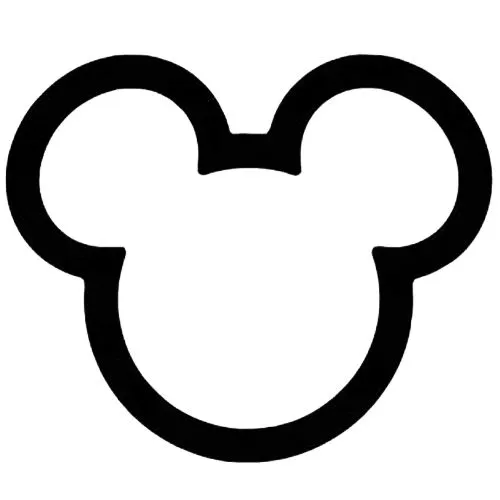 Mickey Mouse head vector - Imagui