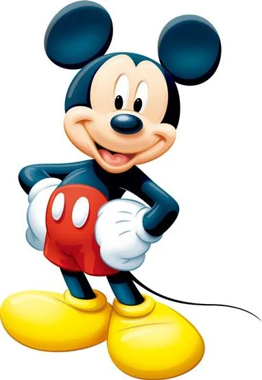 Mickey Mouse in Photoshop format