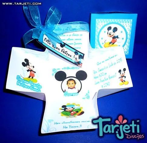 Mickey Mouse Invitation en Pinterest | Mickey Mouse Clubhouse ...