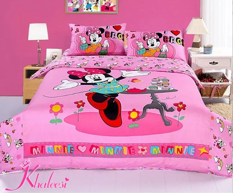 Mickey mouse juegos de cama patrón niños edredón del duvet cubre ...