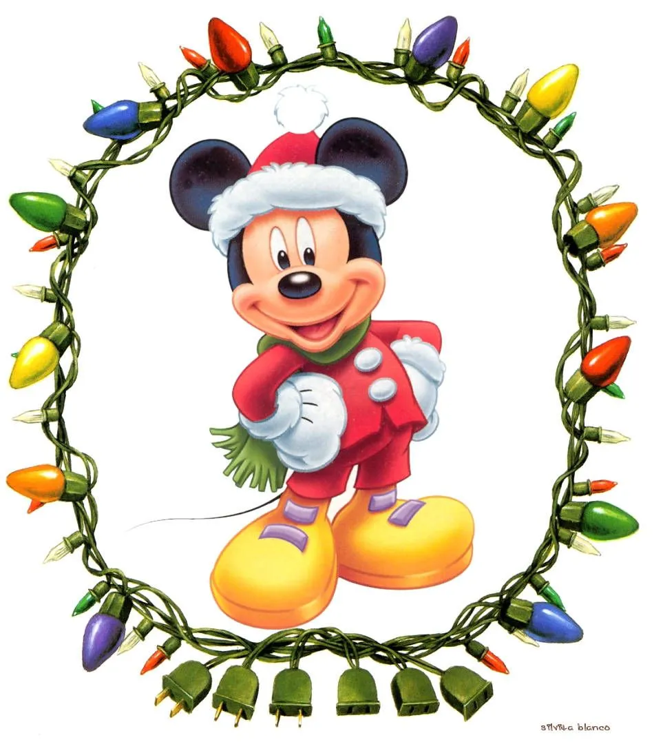 Mickey Mouse Minnie y Amigos Disney NAVIDAD