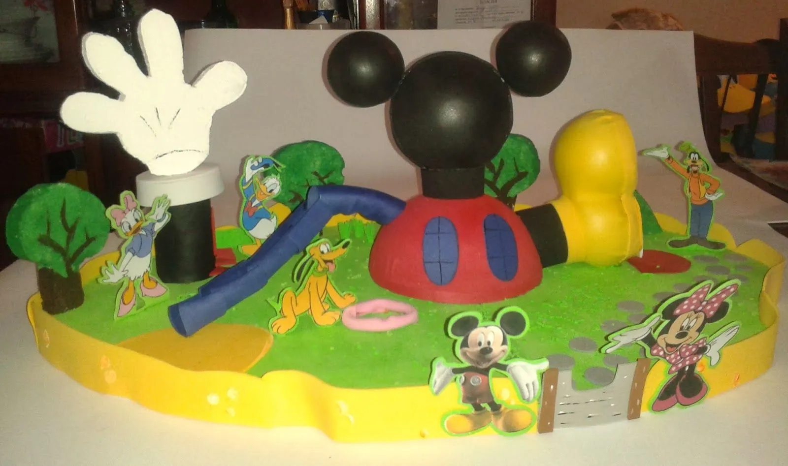 Manualidades TiendasOff: Chupetera de La Casa de Mickey Mouse