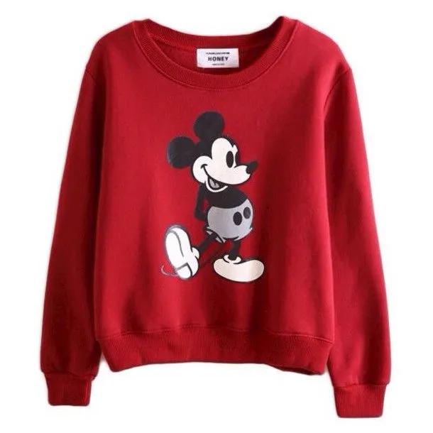 Mickey Mouse Red Sweater