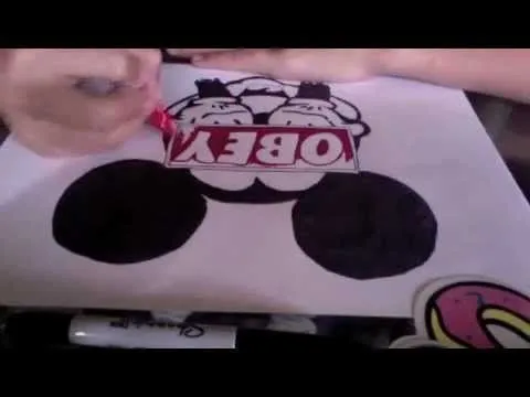 mickey mouse speed drawing - YouTube