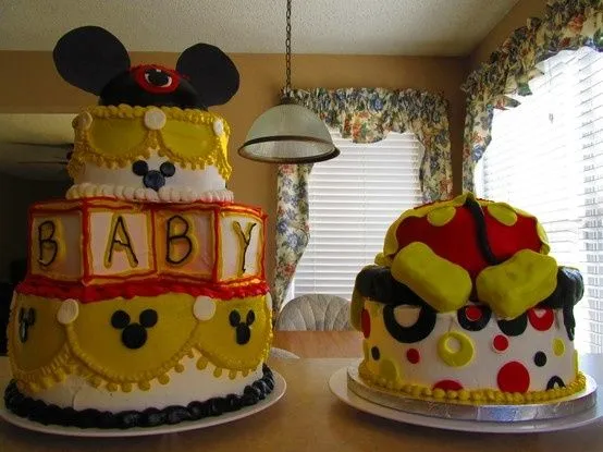 Mickey Mouse Baby Shower cakes | Cakes | Pinterest | Baby Shower ... Mickey Mouse Baby Shower cakes | Cakes | Pinterest | Baby Shower ...