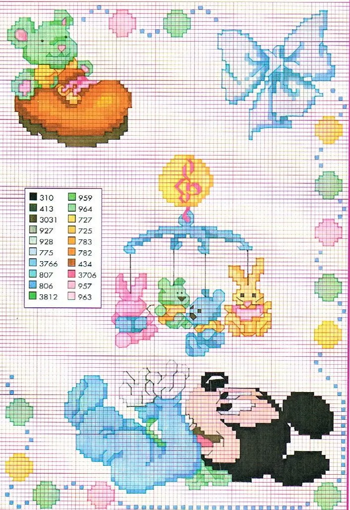 Mickey | Punto de cruz - Colección de patrones punto de cruz gratis. Mickey | Punto de cruz - Colección de patrones punto de cruz gratis.