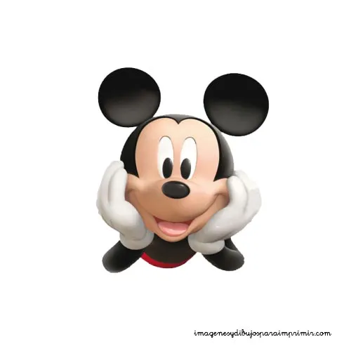 Mickey to print and cut-Images and pictures to print