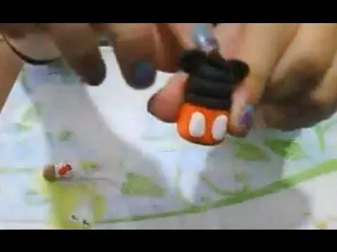 Como hacer un mickey y/o una minnie en porcelana fria o arcilla ... Como hacer un mickey y/o una minnie en porcelana fria o arcilla ...