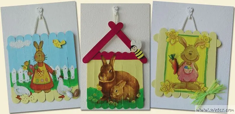 Artesanias con palitos de helado - Imagui