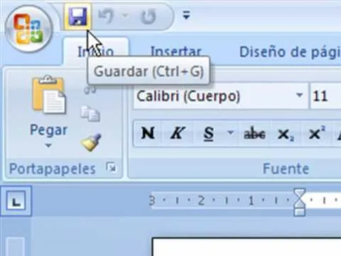 Microsoft Word 2007 Pantalla Principal - YouTube Microsoft Word 2007 Pantalla Principal - YouTube