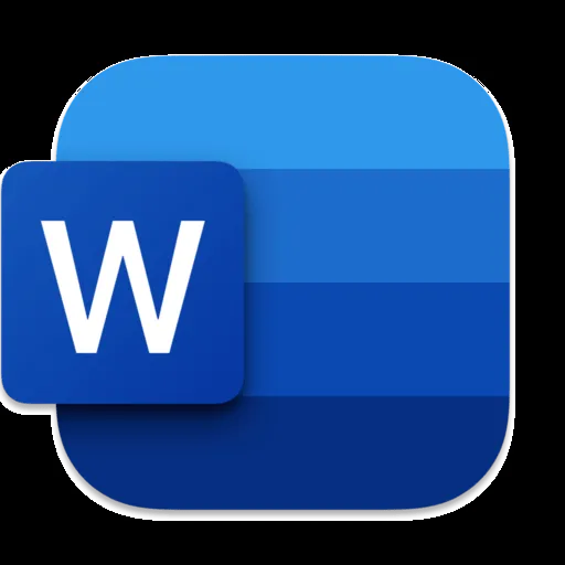 Microsoft Word macOS BigSur - Iconos Social Media y Logos Microsoft Word macOS BigSur - Iconos Social Media y Logos