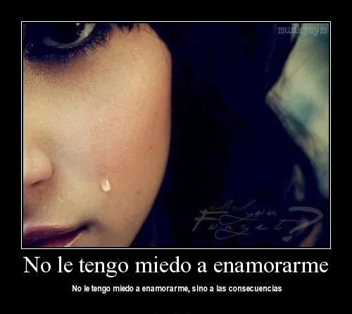 Me da miedo enamorarme | Te Amo Web - Imagenes de amor Me da miedo enamorarme | Te Amo Web - Imagenes de amor