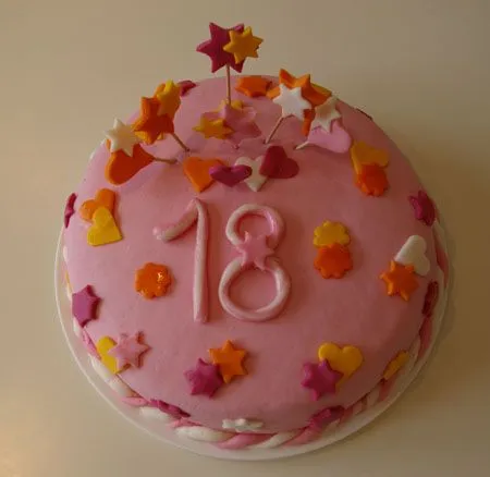 Tartas de cumpleaños de 18 años - Imagui