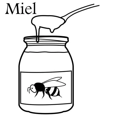 Miel - Dibujos alimentos | kids | Pinterest Miel - Dibujos alimentos | kids | Pinterest