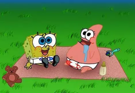 Caricaturas de Bob Esponja bebé - Imagui