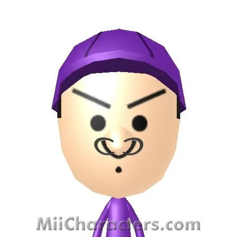 MiiCharacters.com - MiiCharacters.com - Mii Details for Baby Waluigi